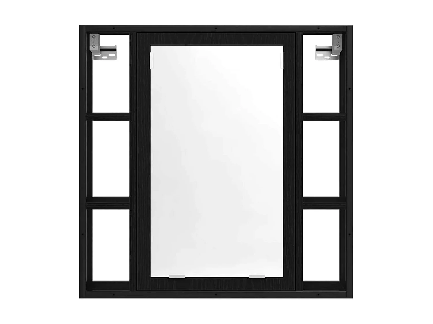 Ensemble de Meubles de Salle de Bain 4 pcs Chêne noir