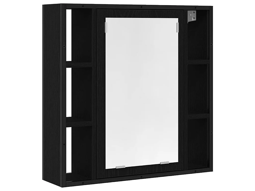 Ensemble de Meubles de Salle de Bain 4 pcs Chêne noir