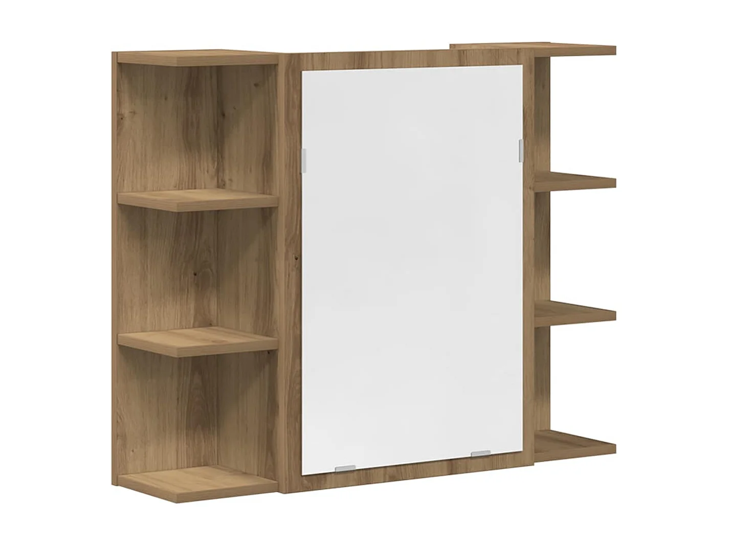 Set di mobili da bagno in legno ingegnerizzato da 4 pezzi