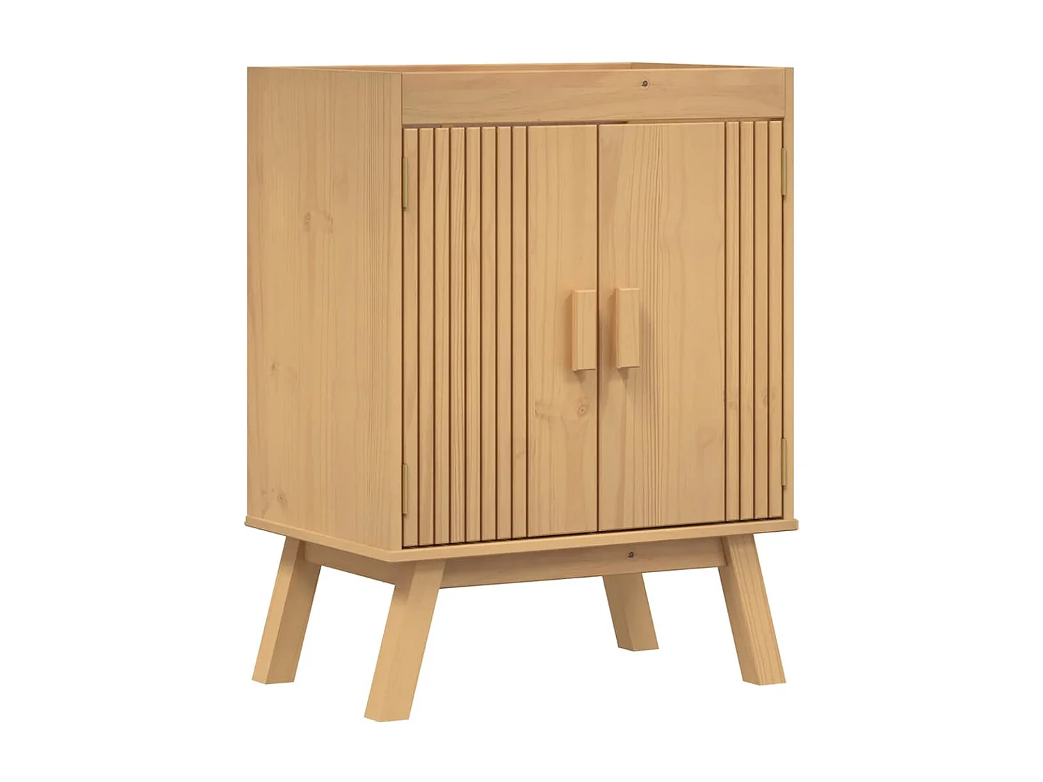 Ensemble de meubles de salle de bain avec tiroir 4 pcs Marron