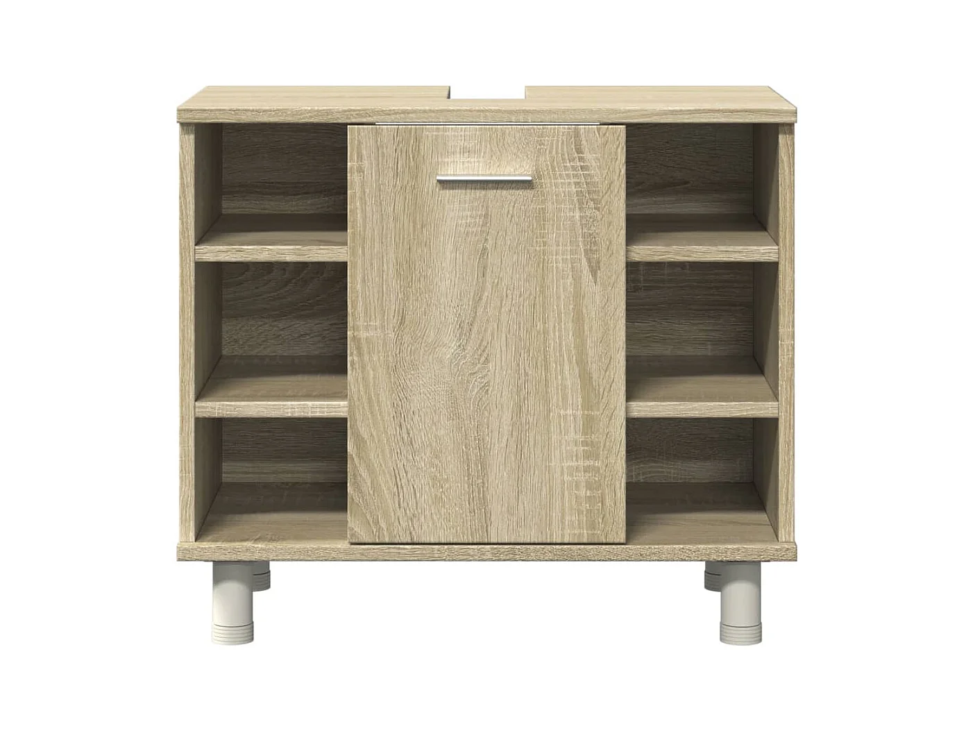 4-delige badkamermeubelset Sonoma Oak