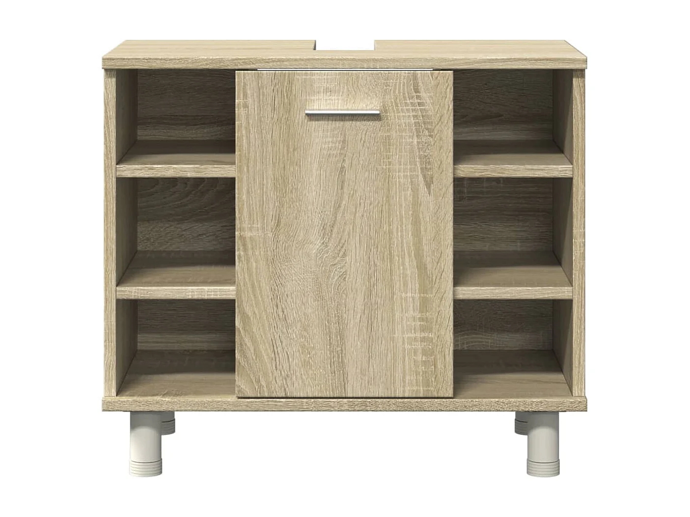 Set di mobili da bagno 4 pezzi in rovere Sonoma