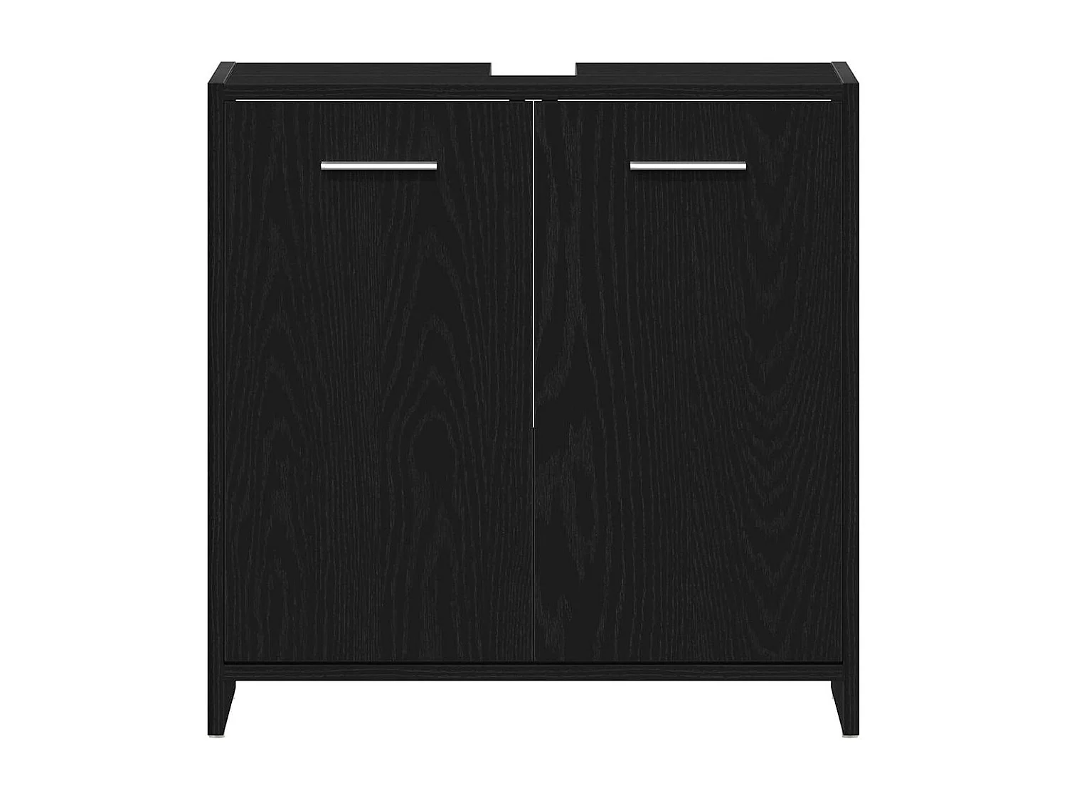 Set di mobili da bagno 4 pezzi Black Oak