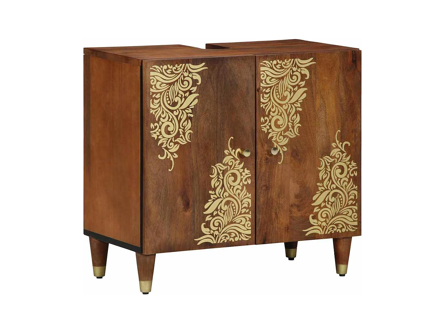 Badkamermeubelset 3-delig Bruin 62 x 33 x 58 cm