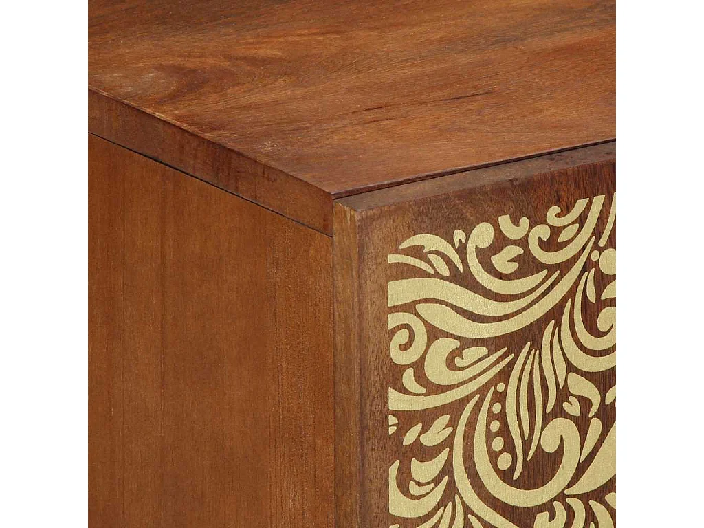 Set de meubles de salle de bain 3 pcs Marron 62 x 33 x 58 cm