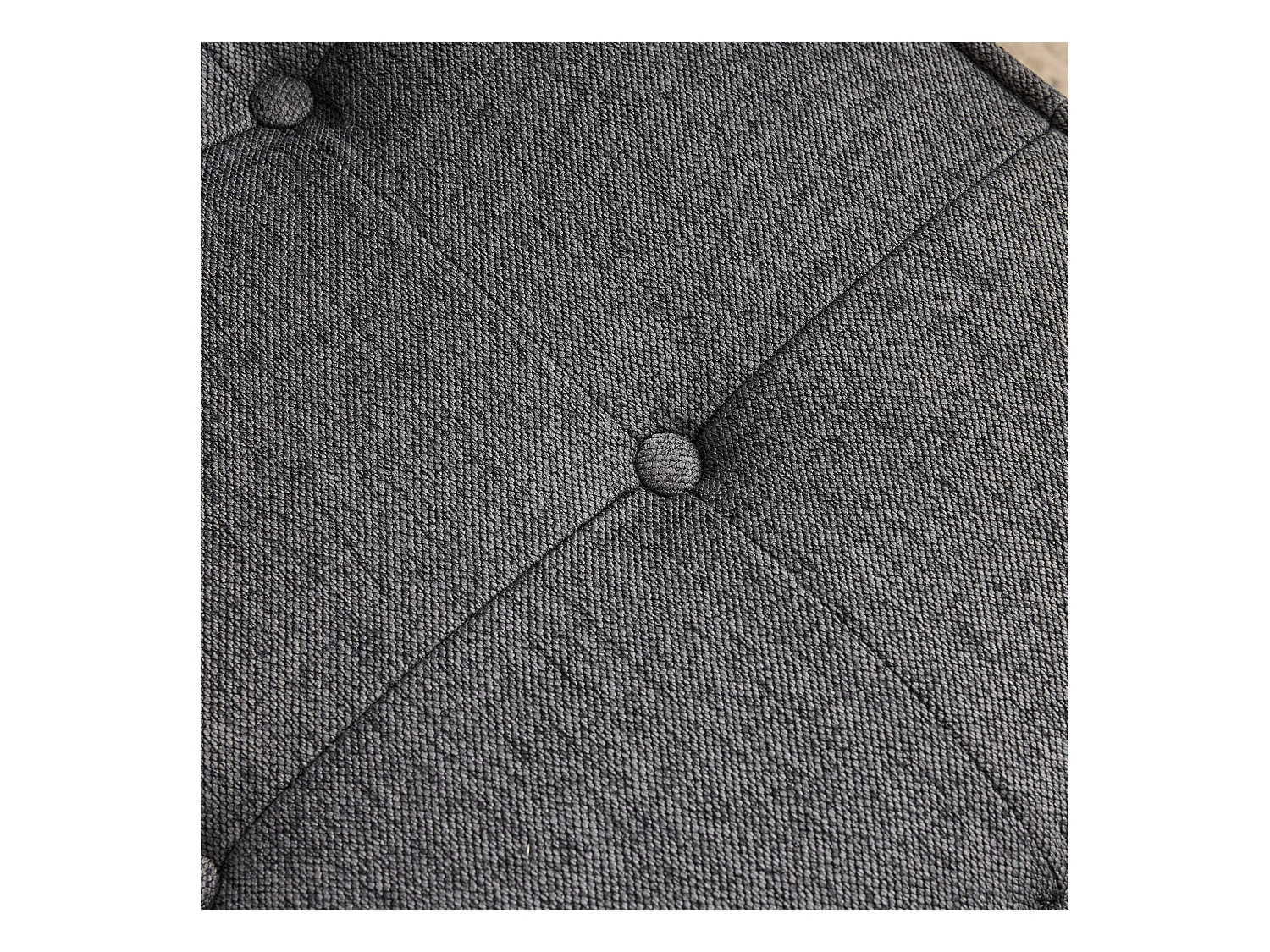 Divano angolare modulare, design compatto e confortevole, compensato, grigio scuro (81x81x81 cm)