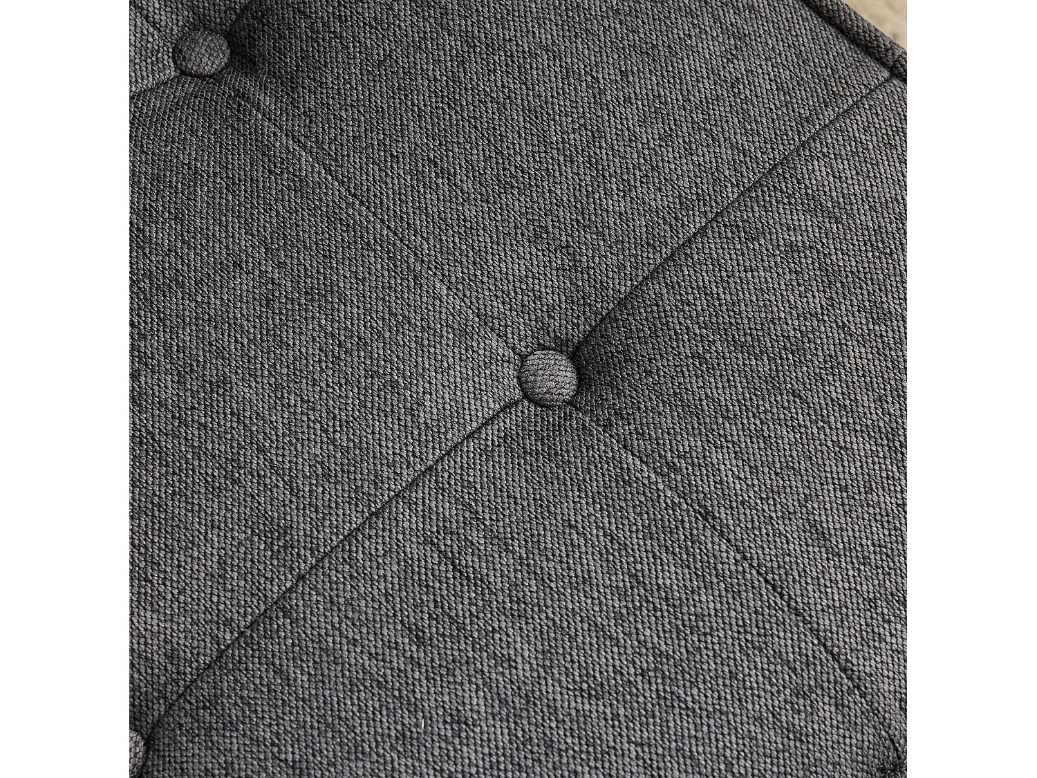 Modulaire hoekbank, compact en comfortabel design, multiplex, donkergrijs (81x81x81 cm)