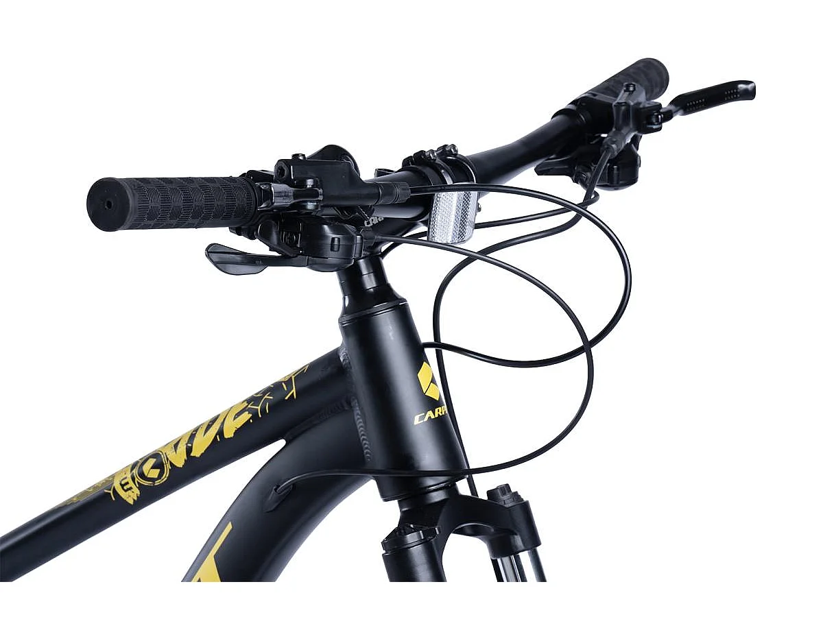 Mountain bike da 29 pollici, 21 velocità, freni a disco idraulici, telaio hardtail in alluminio, nero (146x76x20 cm)