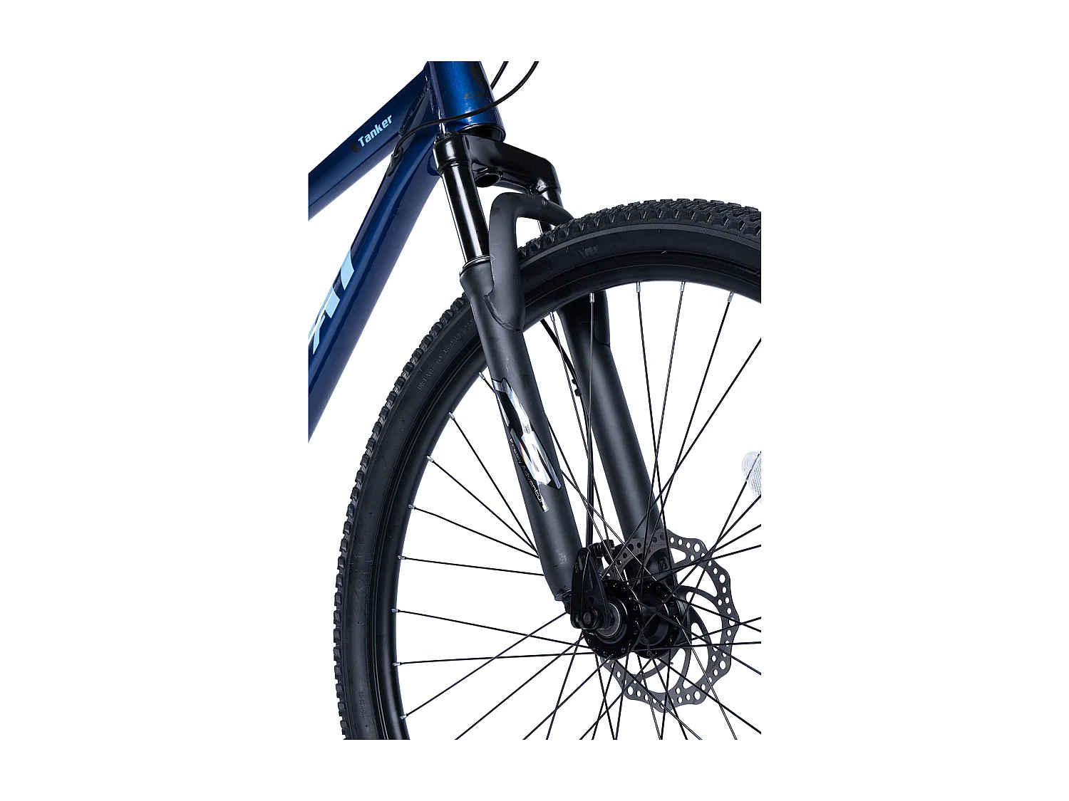 VTT Hardtail 29 pouces avec suspension 100mm, 21 vitesses, cadre aluminium 21 vitesses, cadre aluminium, freins à disque mécaniques, bleu (145x74x19.5cm)