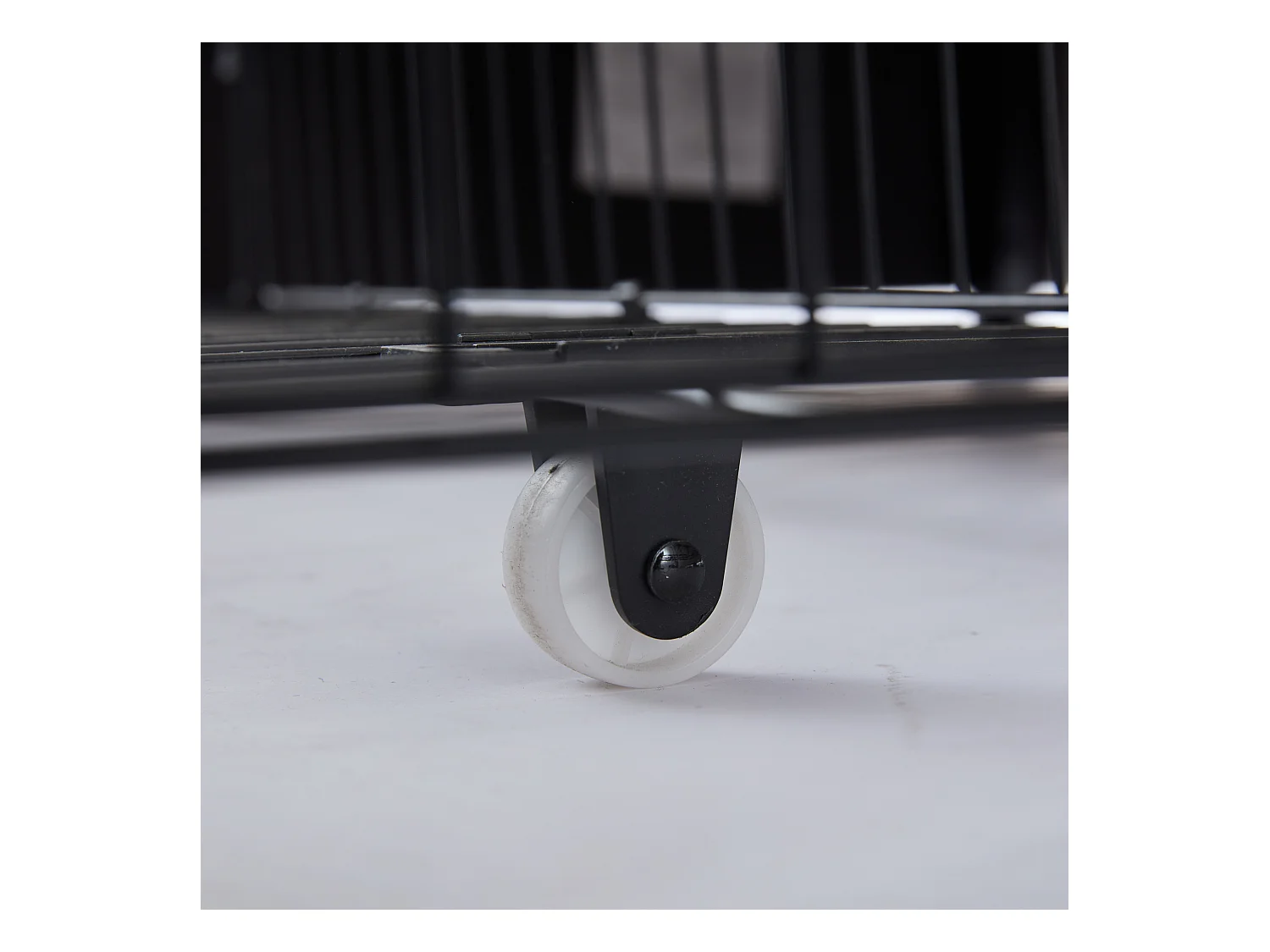 Canapé 2 places en tissu crêpe, structure élégante, rangement double tiroirs, ivoire (184x83x92 cm)