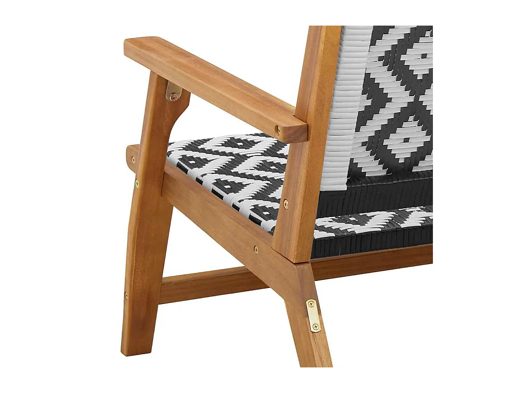 Mobilier de jardin 2 pcs Blanc 67 x 78 x 73cm