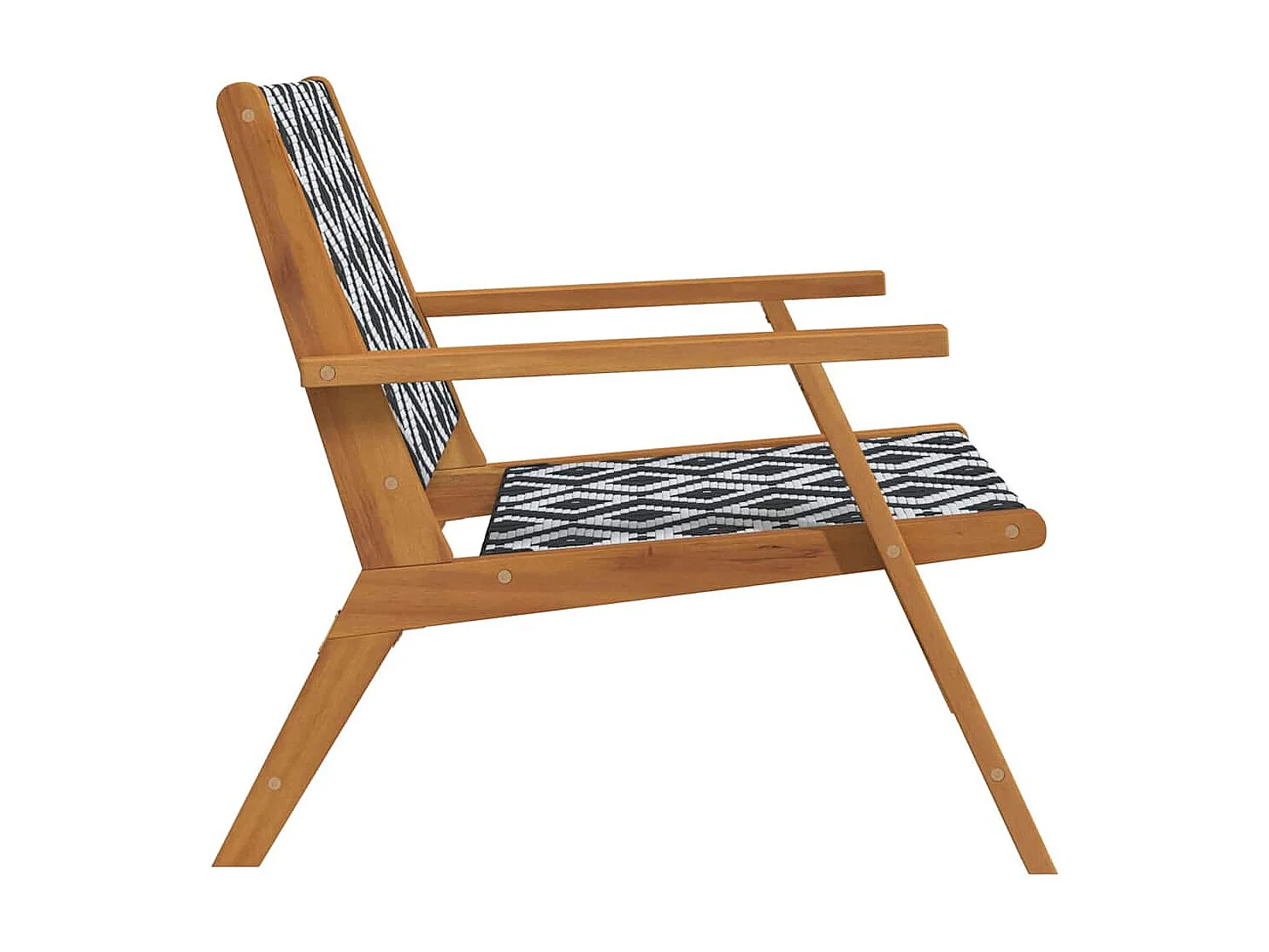 Mobilier de jardin 2 pcs Blanc 67 x 78 x 73cm