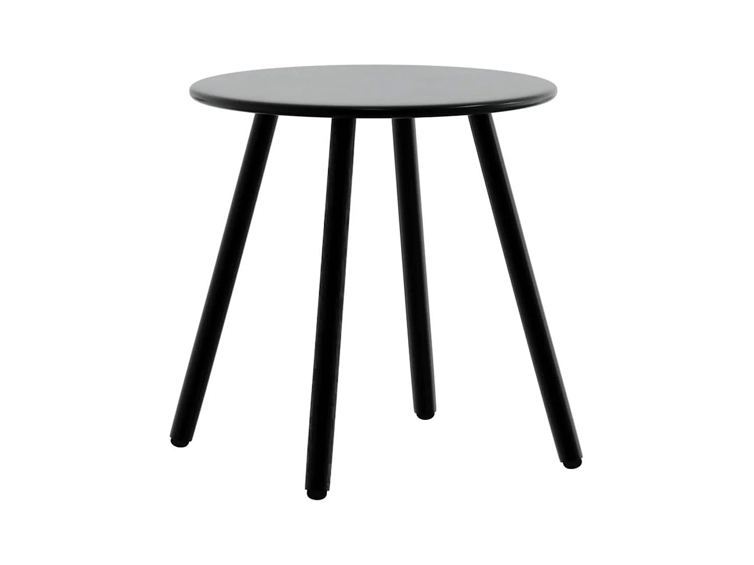 Conjunto de 3 sillas de jardín de resina tejida en color negro y gris claro