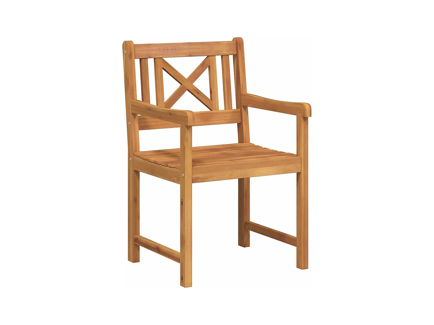 Tuinstoel 8 stuks Bruin 56 x 56 x 90 cm