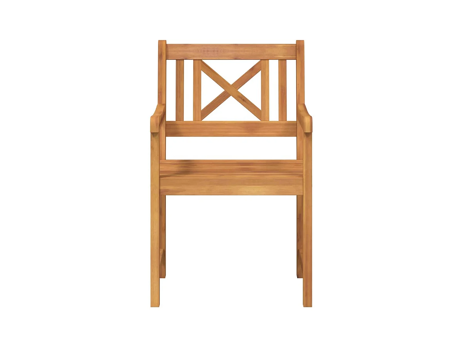 Tuinstoel 8 stuks Bruin 56 x 56 x 90 cm