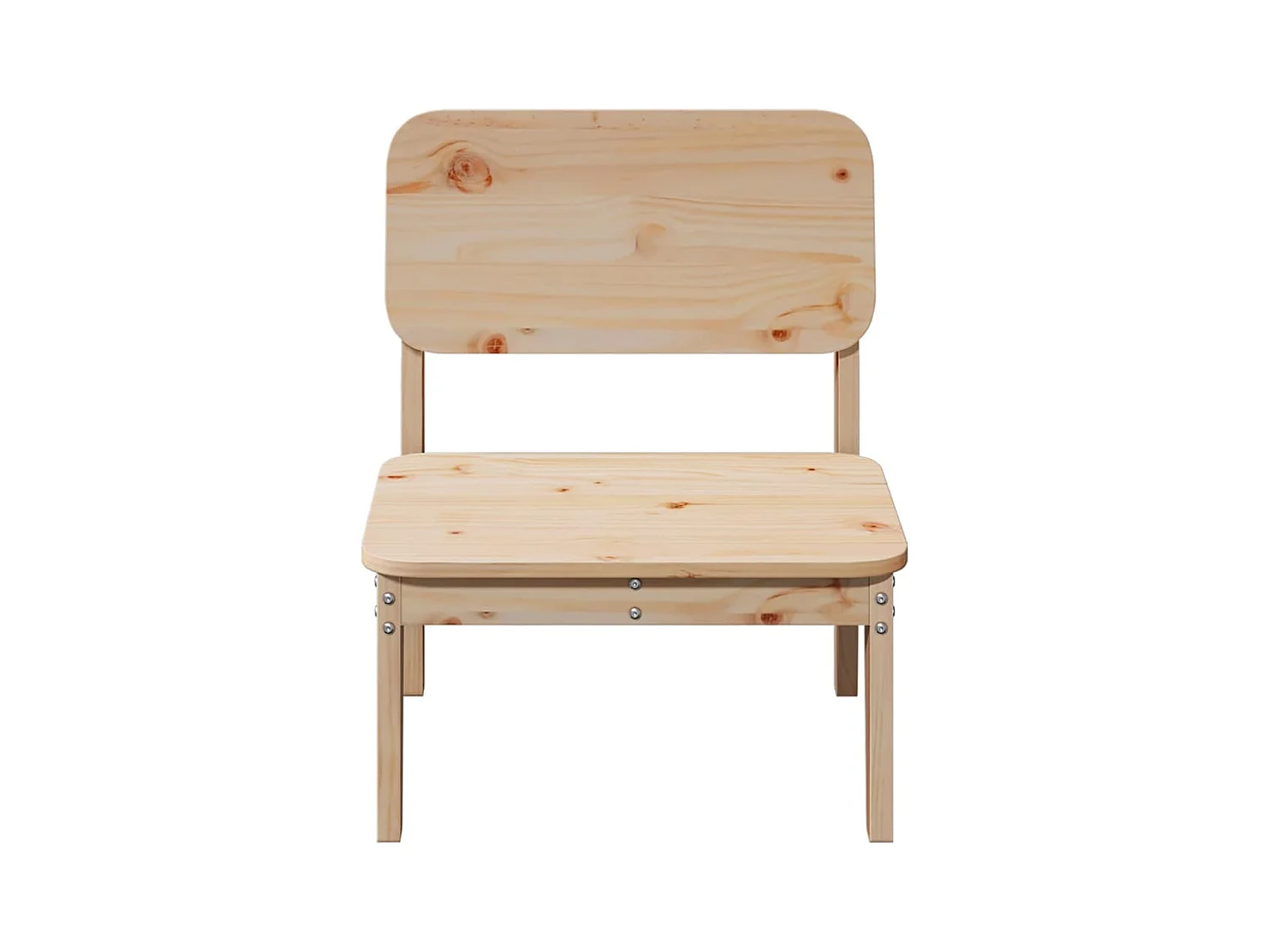 Tuinstoelen set van 2 60x52,5x72 cm massief grenenhout