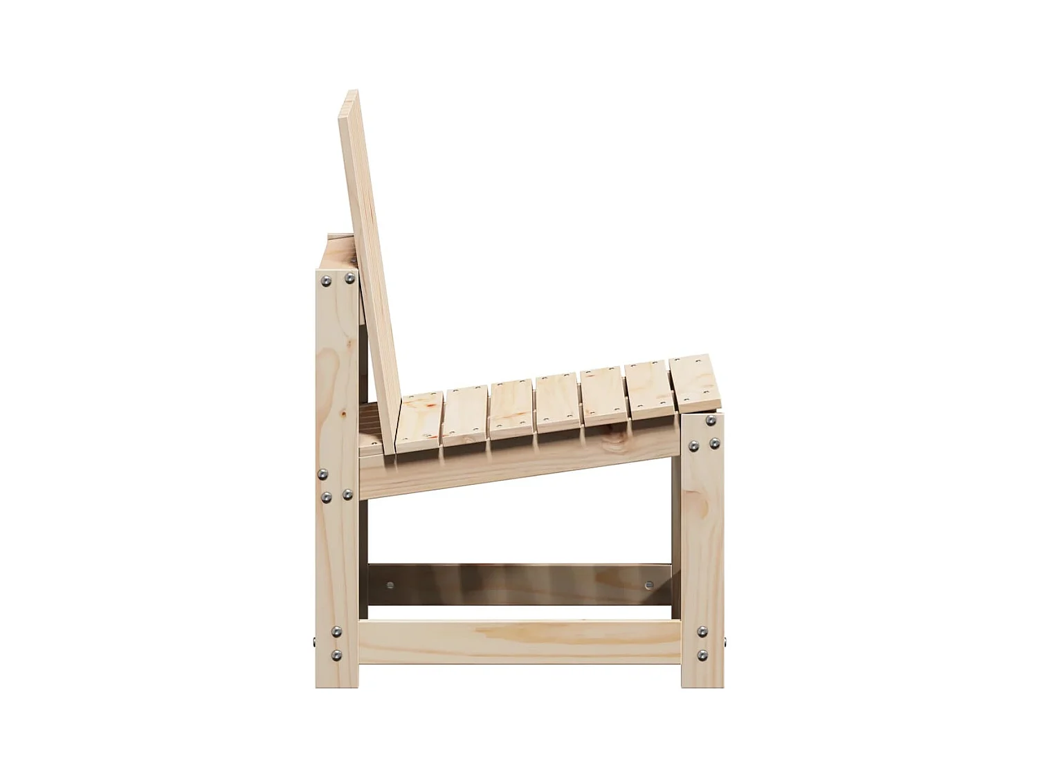 3-delige tuinmeubelset van massief grenenhout