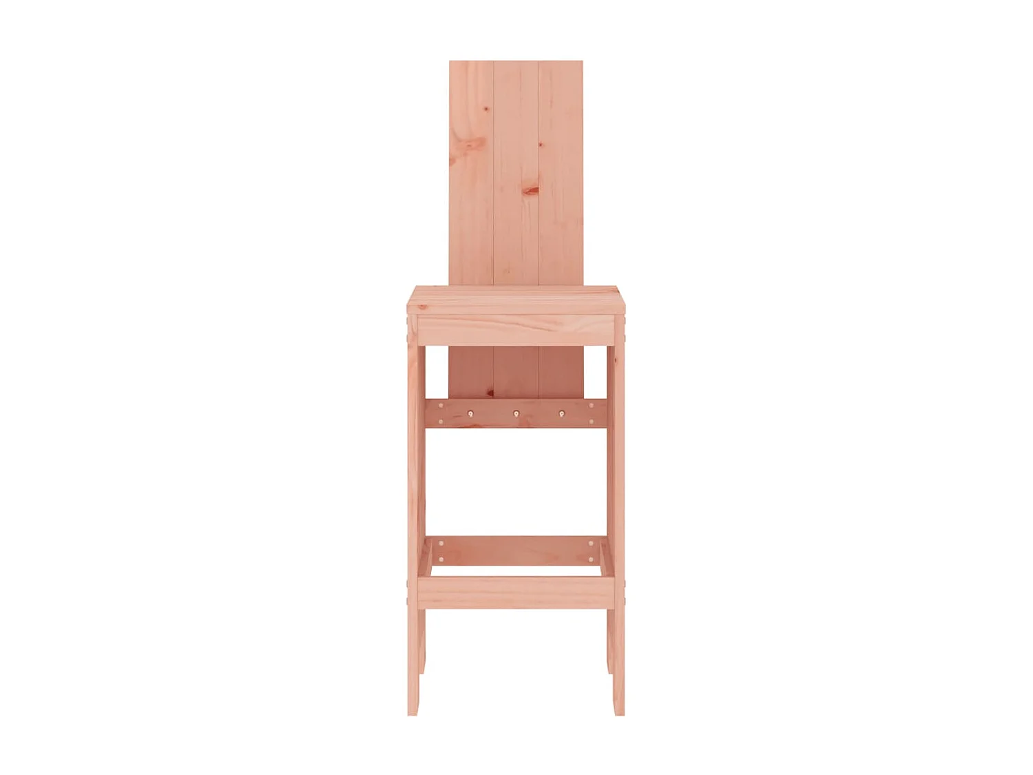 Barhocker 2er Set 40x42x120 cm Douglasie Massivholz