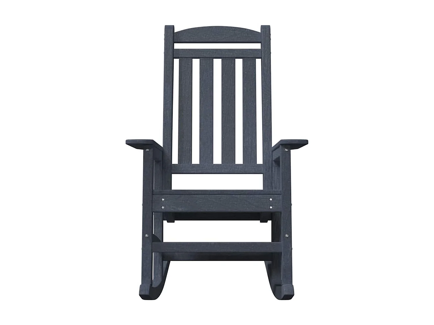 Chaise Berçante de Jardin Bleu marine 70 x 92 x 108 cm