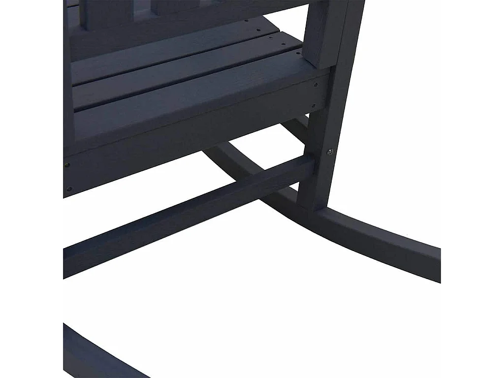 Chaise Berçante de Jardin Bleu marine 70 x 92 x 108 cm