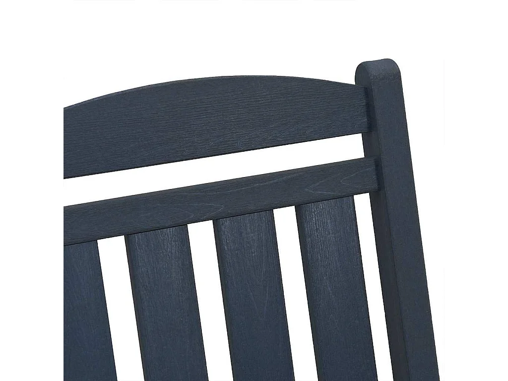 Chaise Berçante de Jardin Bleu marine 70 x 92 x 108 cm