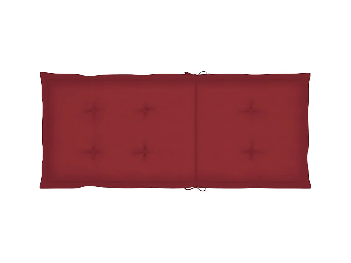 Chaise à bascule avec coussin Bambou