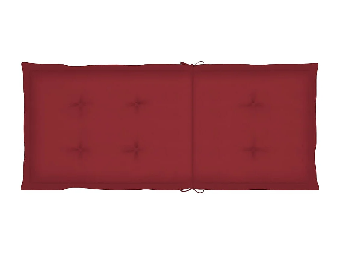 Chaise à bascule avec coussin Bambou