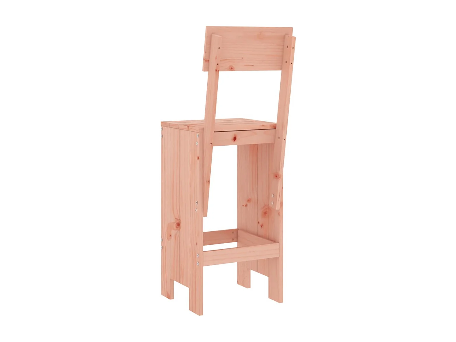 Tabourets de bar lot de 2 40x48,5x115,5 cm bois massif douglas