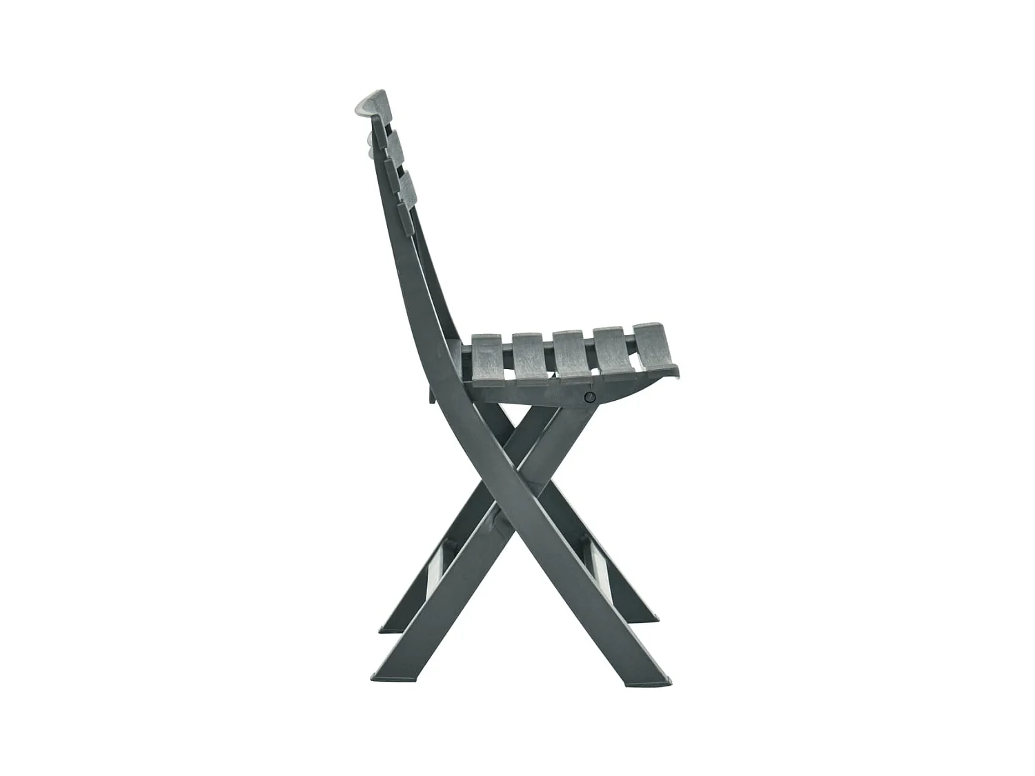 sedie da giardino pieghevoli in plastica verde