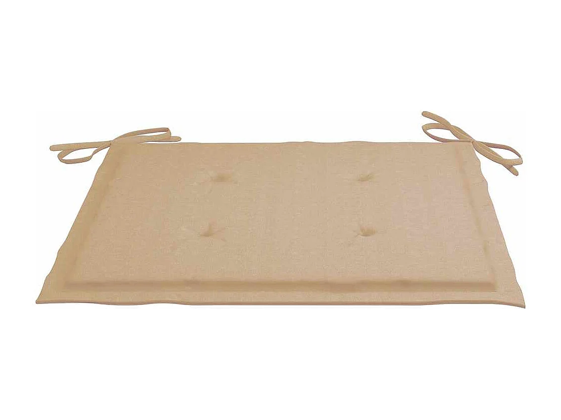 Chaises de jardin lot de 4 avec coussins Bois de teck massif