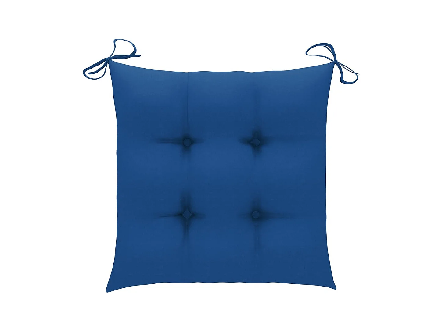 Stapelbare tuinstoelen met kussens set van 6 massief teakhout