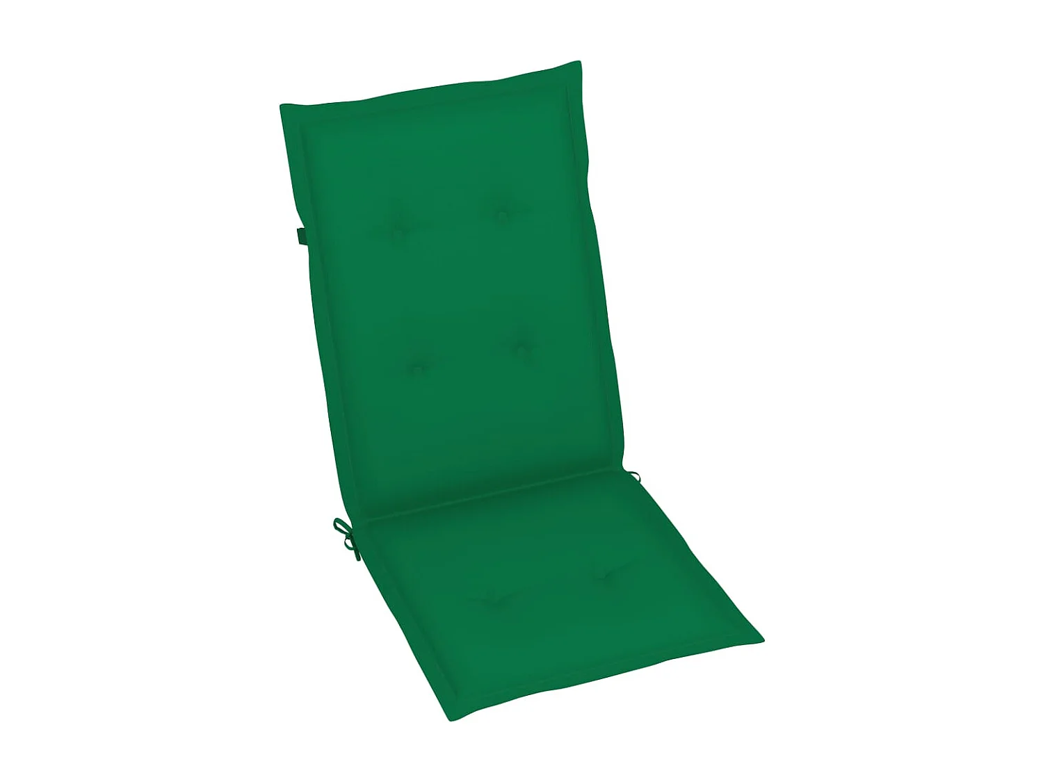 Set van 2 verstelbare tuinstoelen met kussens Acaciahout