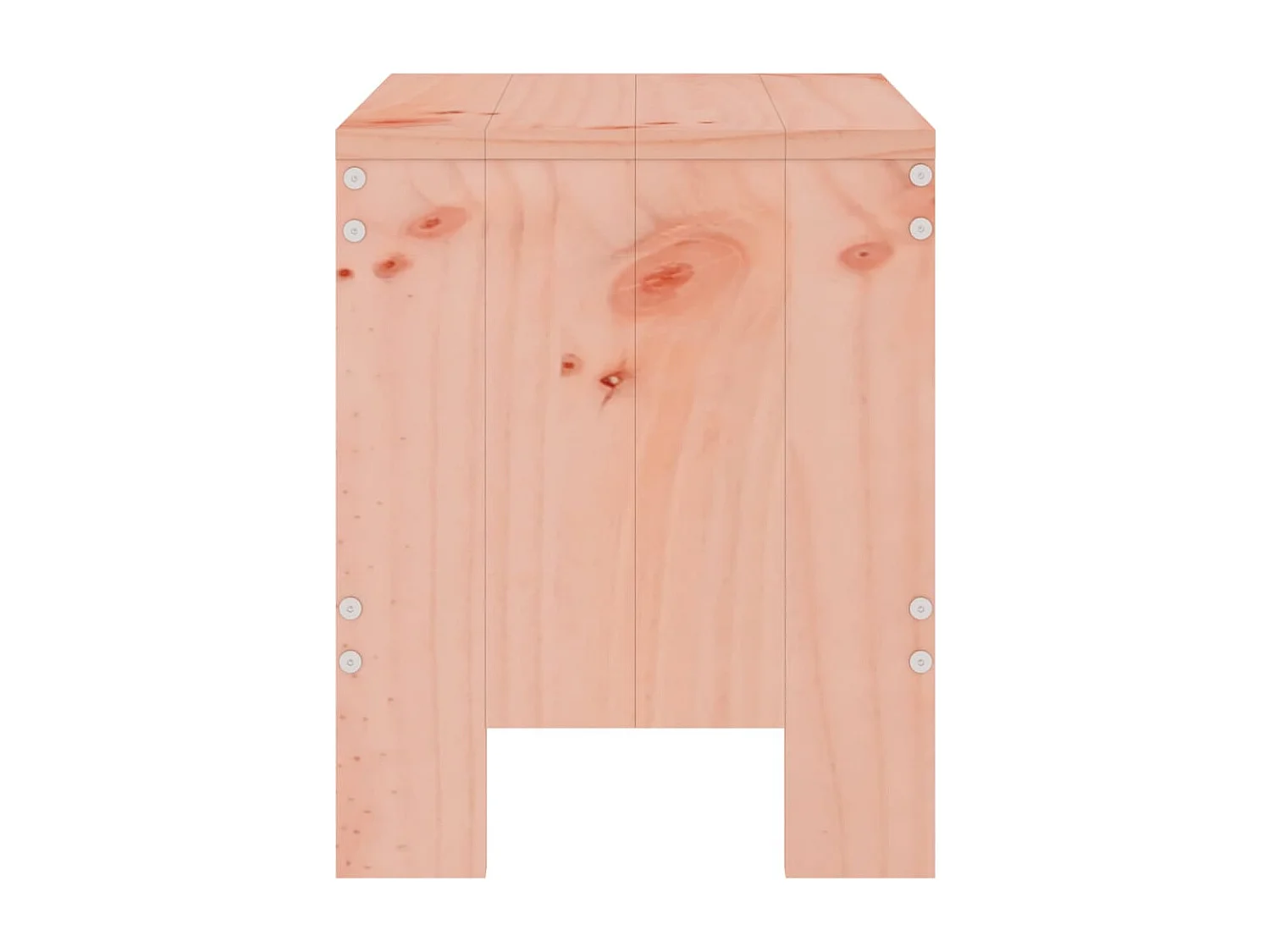 Tabourets de jardin lot de 2 40x36x45 cm bois massif Douglas