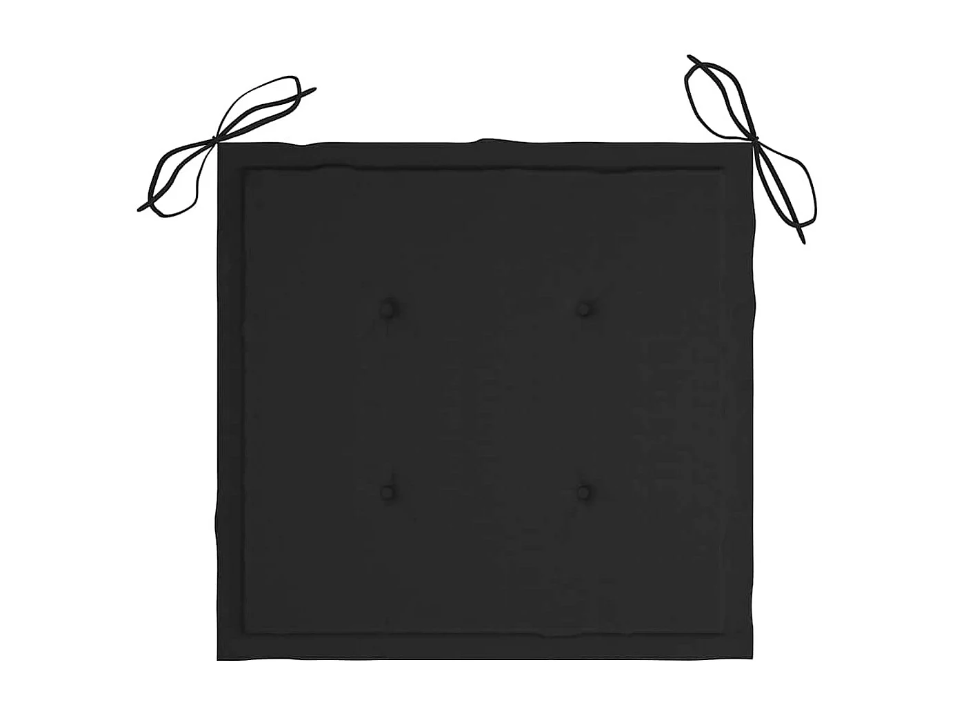 Stapelbare Gartenstühle mit Kissen, 8er-Set, massives Teakholz