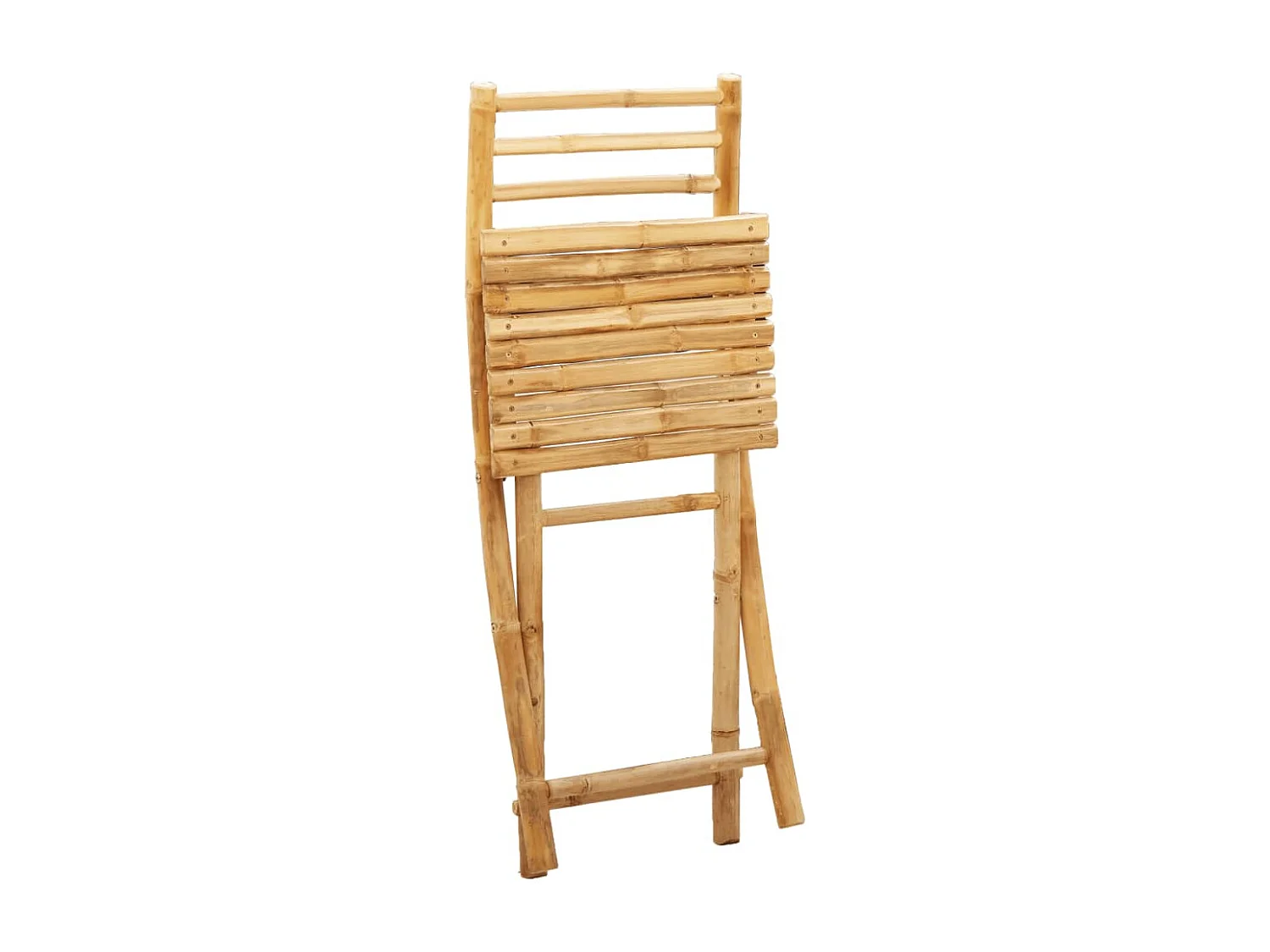Opvouwbare tuinstoelen set van 4 43x54x88 cm bamboe