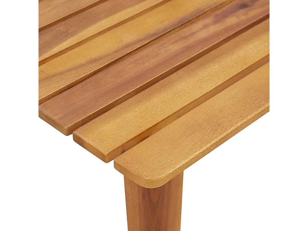 Chaises de jardin avec table 3 pcs Noir 45 x 45 x 40 cm