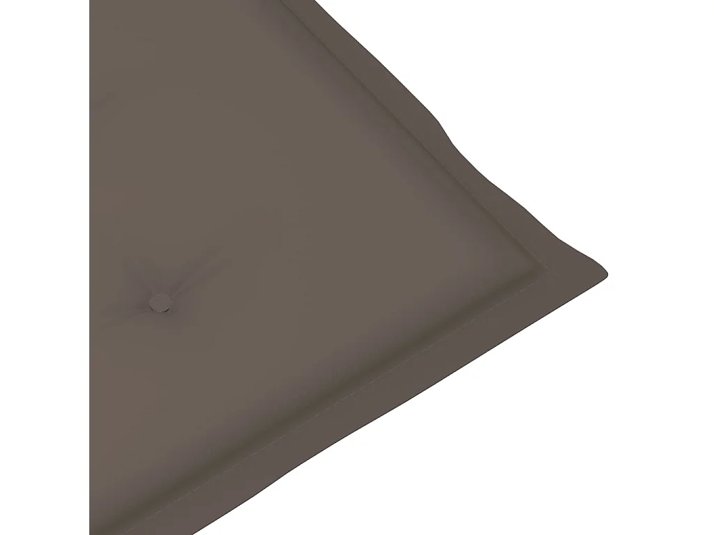 Chaise à bascule avec coussin Bambou