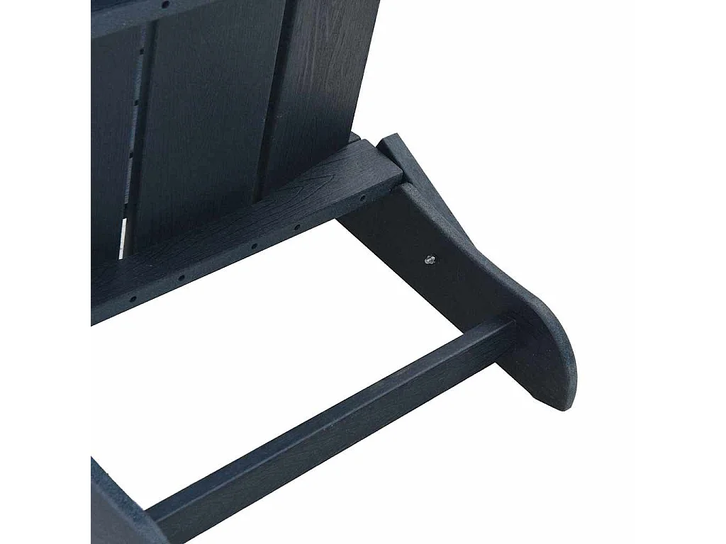 Opvouwbare Adirondack stoel marineblauw 74,5 x 80,5 x 90 cm