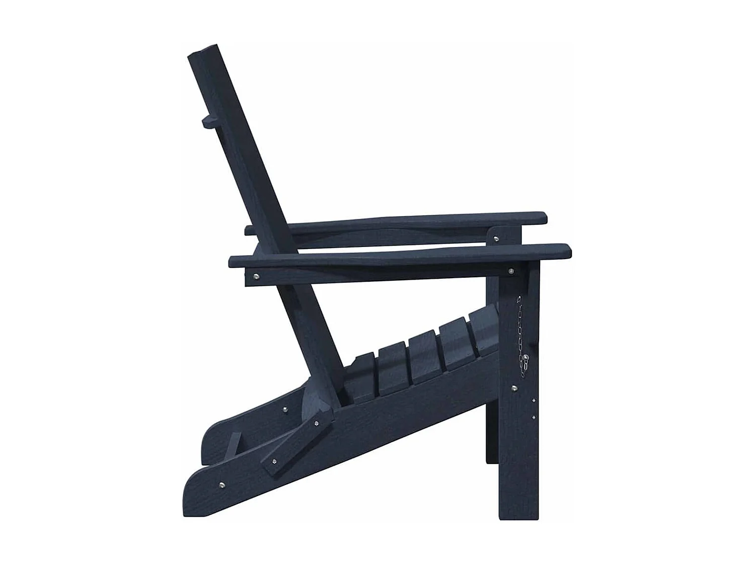 Chaise Adirondack pliante Bleu marine 74.5 x 80.5 x 90cm