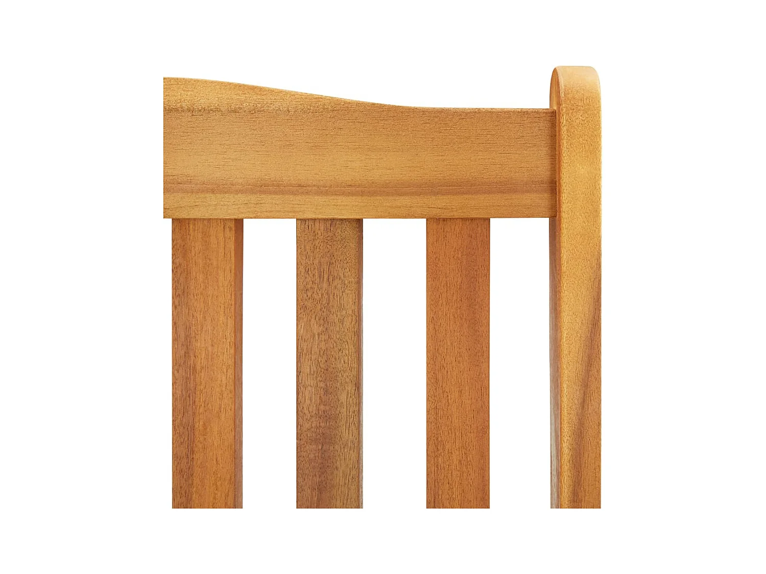 Schommelstoel met kussens Massief acaciahout