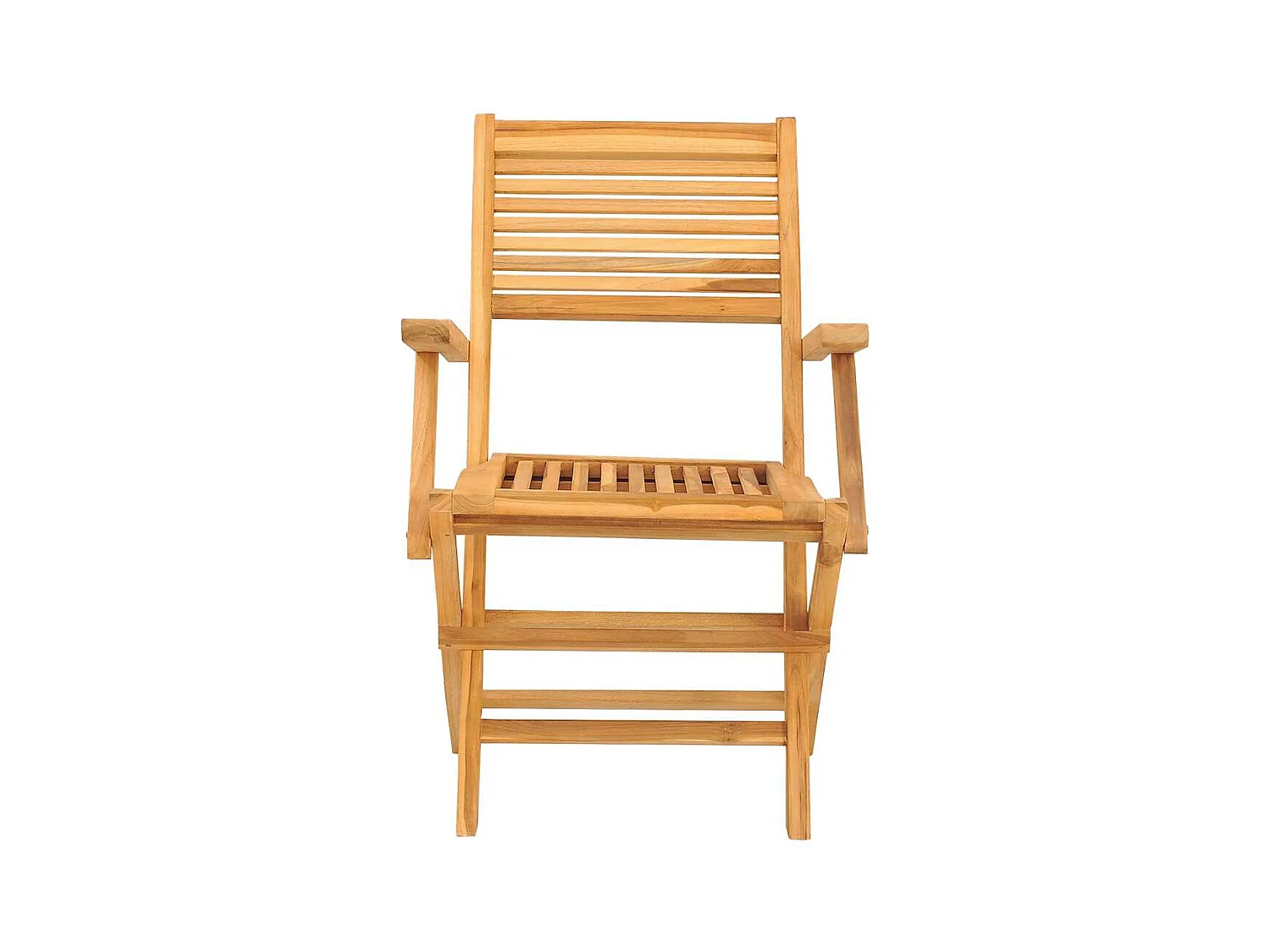 Opvouwbare tuinstoelen set van 2 55x62x90cm massief teakhout