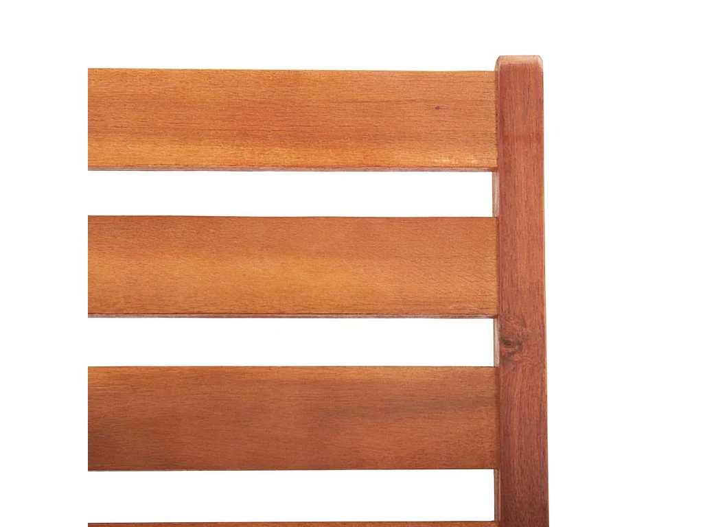 Juego de 6 sillas de comedor para exterior de acacia maciza