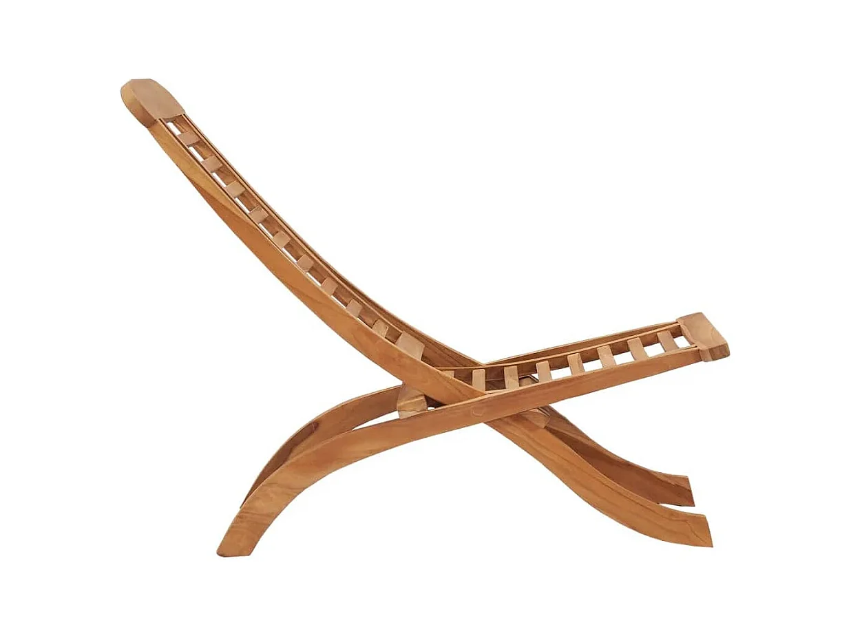 Opvouwbare tuinstoel 50x90x69 cm Massief teakhout
