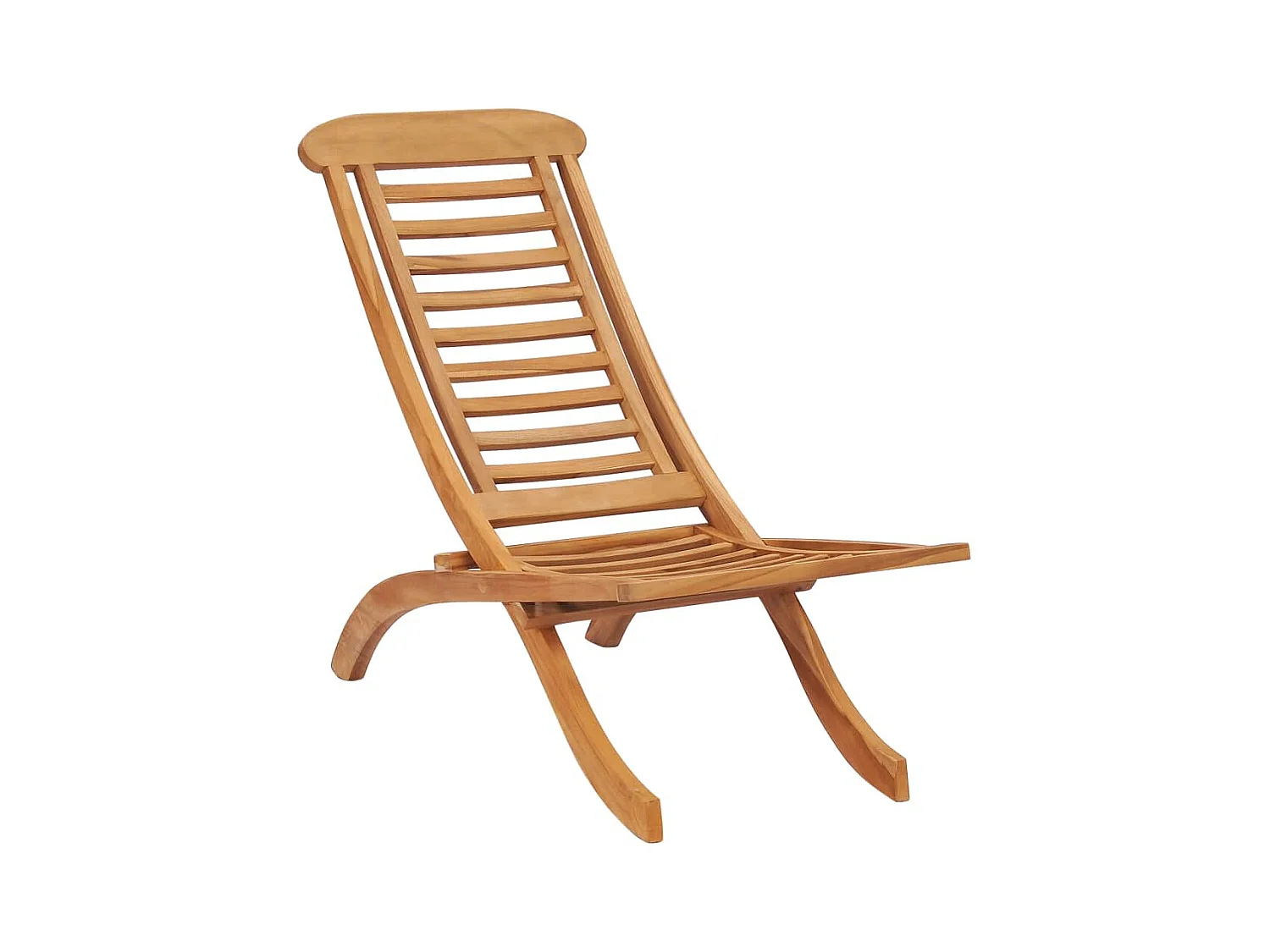 Chaise de jardin pliable 50x90x69 cm Bois de teck massif