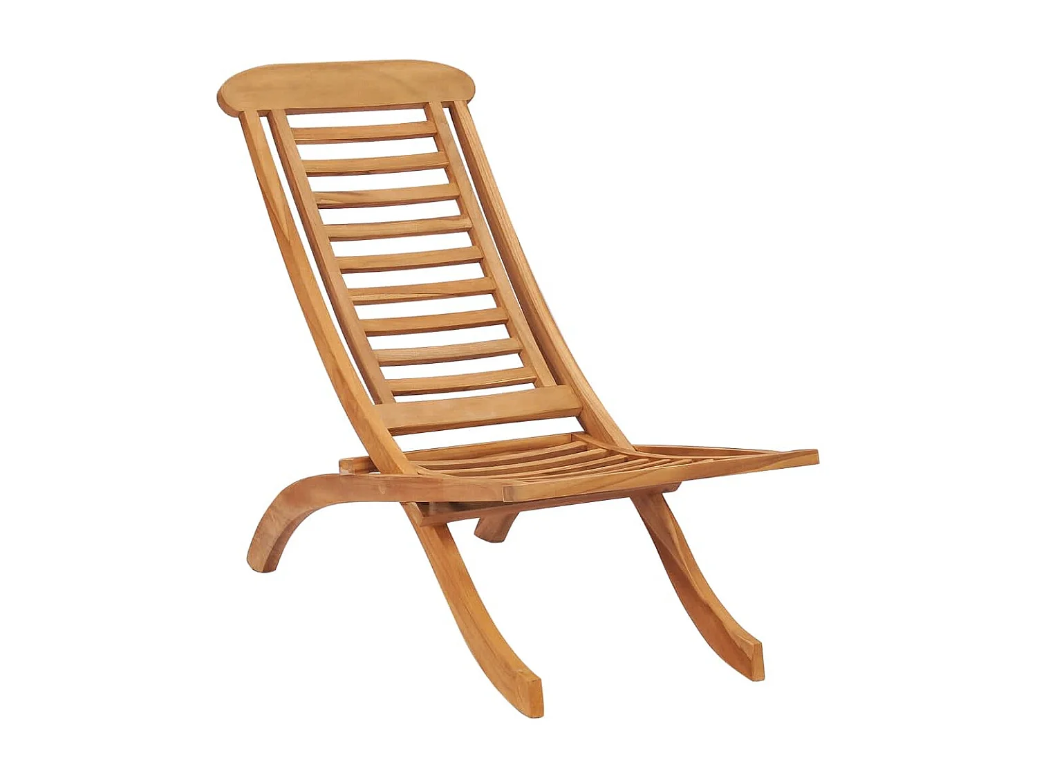 Chaise de jardin pliable 50x90x69 cm Bois de teck massif