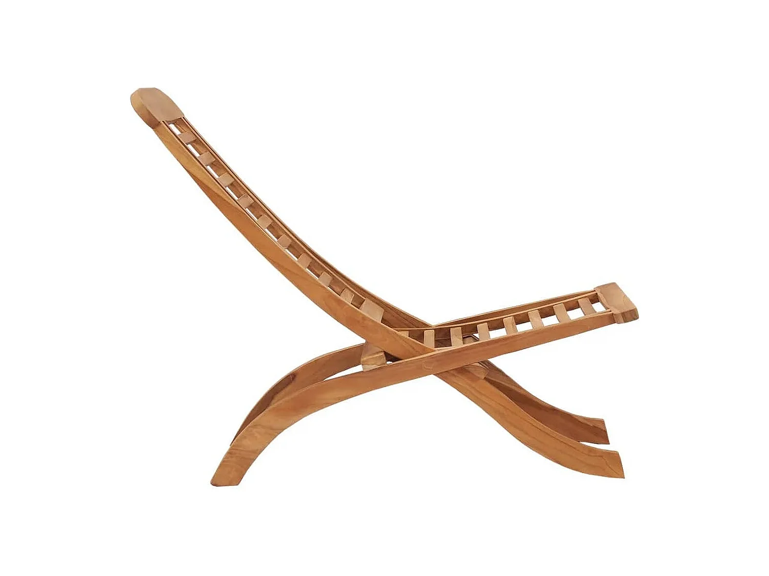 Chaise de jardin pliable 50x90x69 cm Bois de teck massif