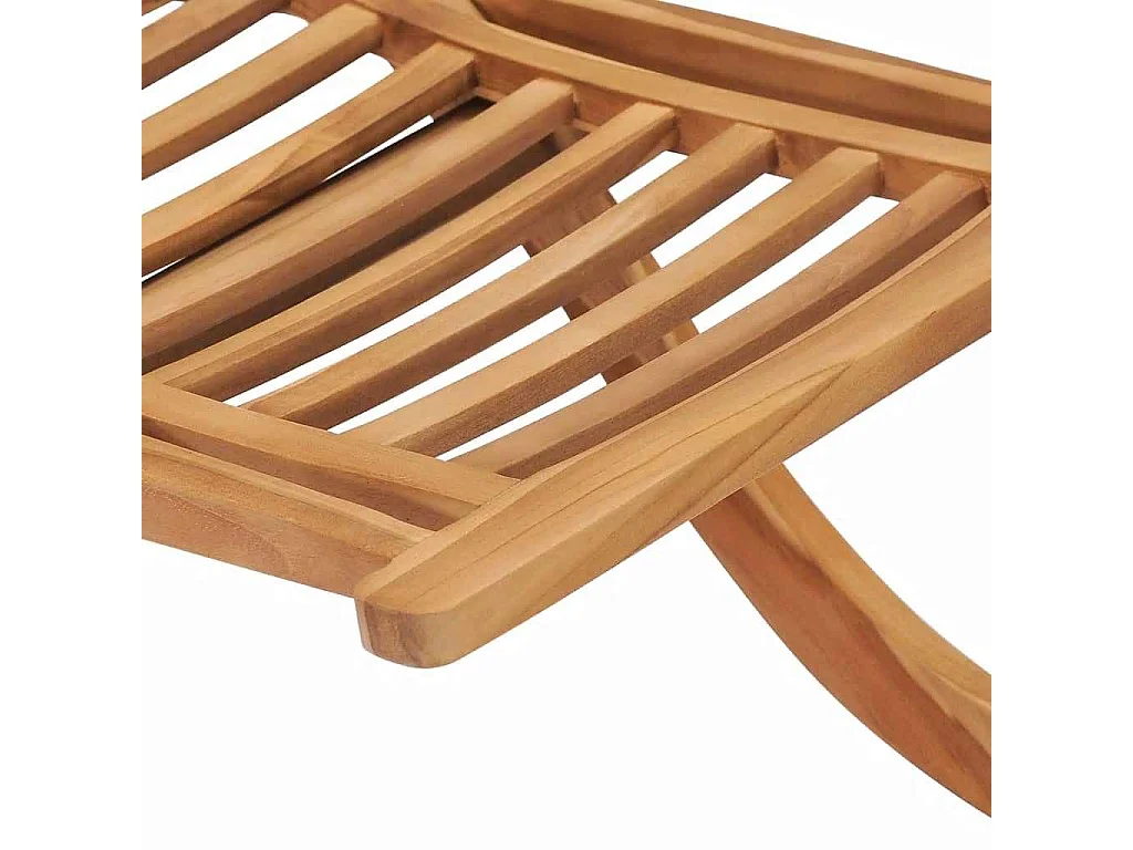 Chaise de jardin pliable 50x90x69 cm Bois de teck massif
