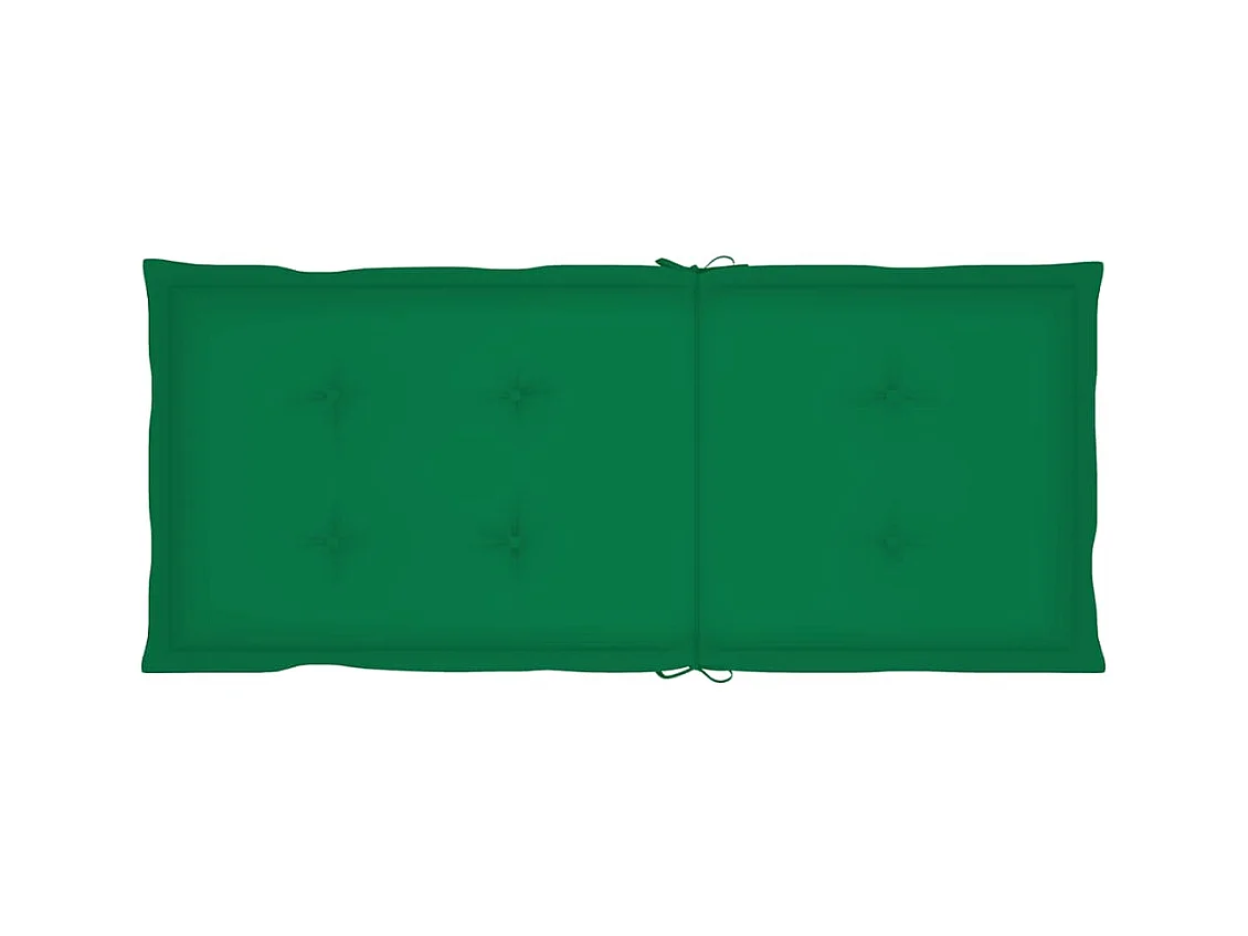 Tuinstoelen en kussens set van 8 massief teakhout