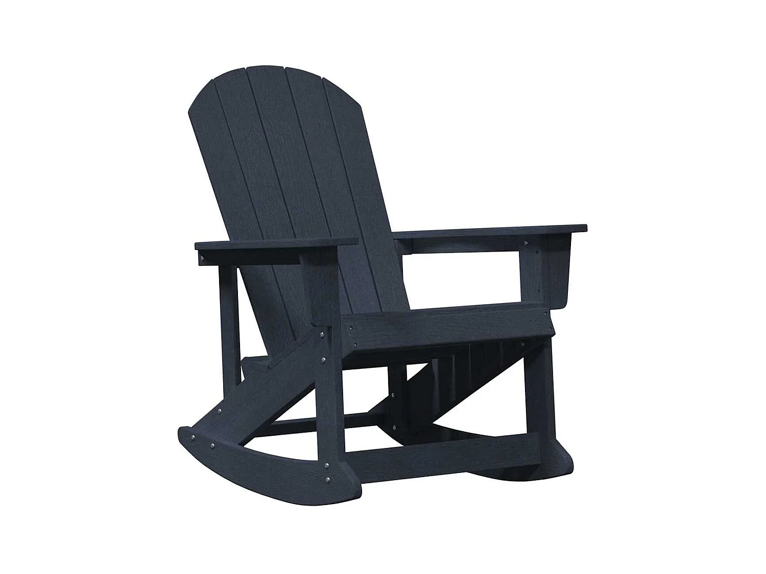 Adirondack Schommelstoel Marineblauw 73,5 x 92 x 90 cm