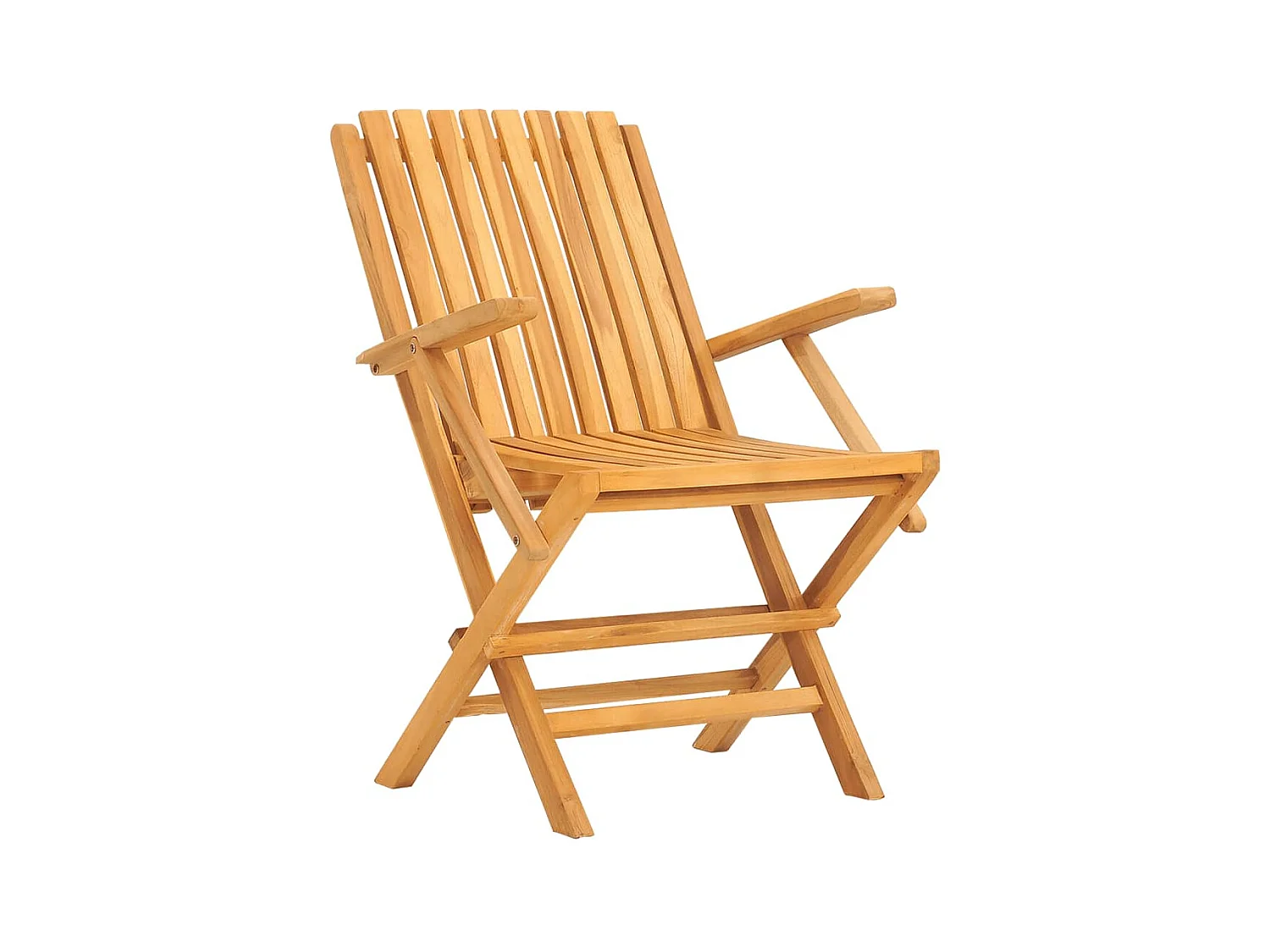 Opvouwbare tuinstoelen set van 2 61x67x90cm massief teakhout